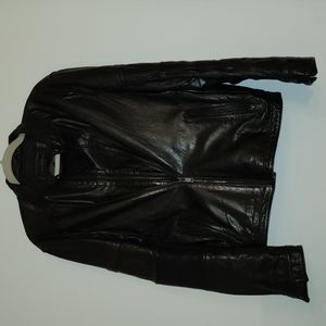 Danier Men's Dual Zipper Leather Jacket